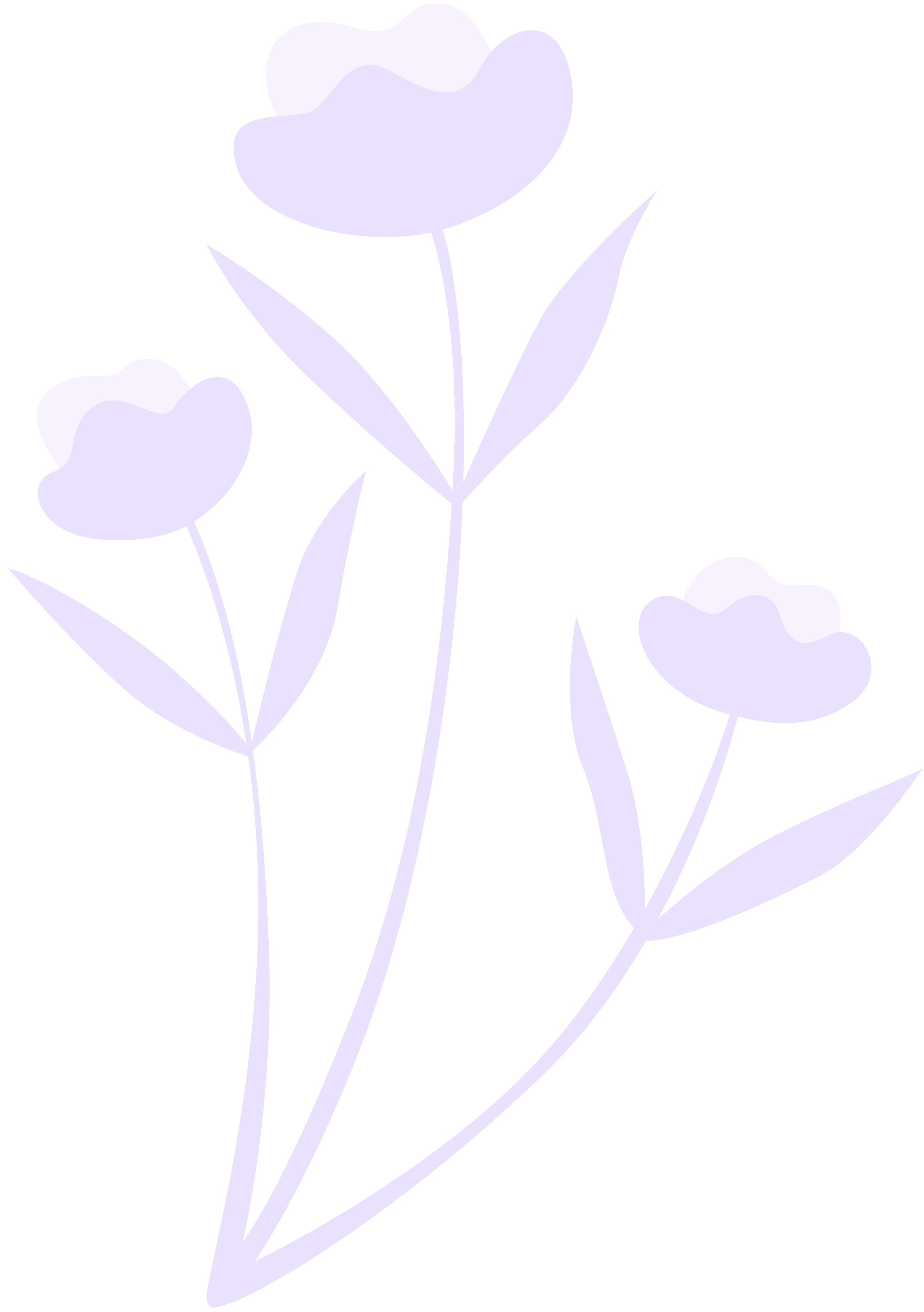 Decorative floral element